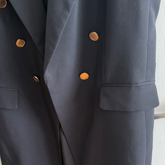 Black Double-Breasted vest - Picture 3 of 4